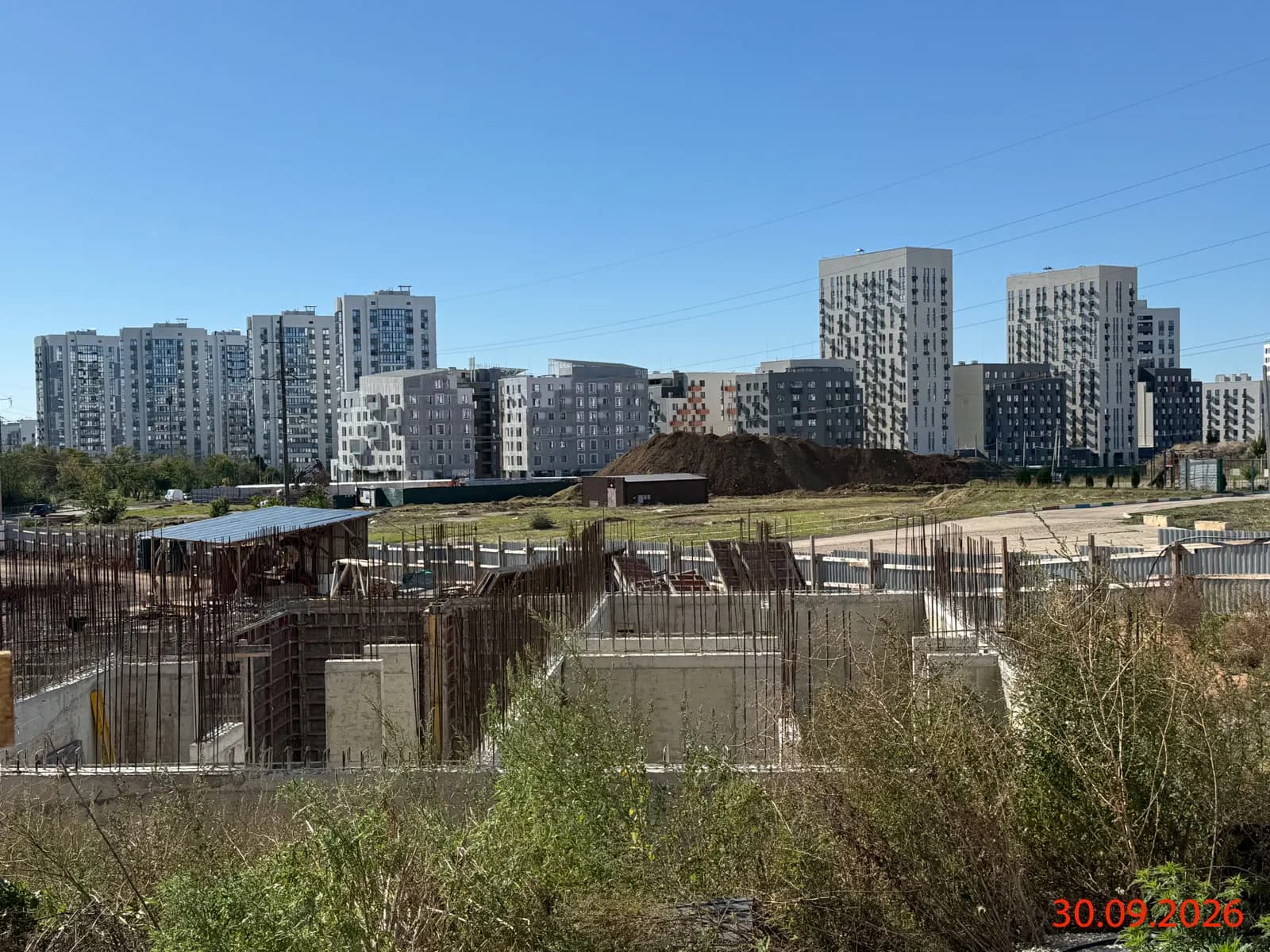 Акация: ход строительства, октябрь 2026