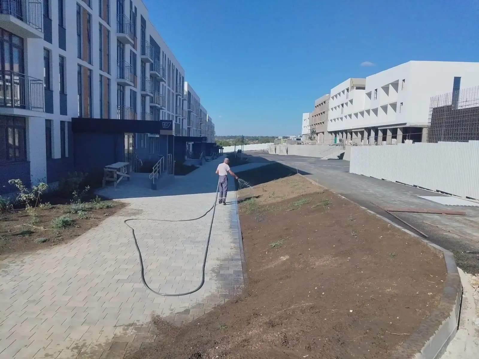 Белый город: ход строительства, сентябрь 2026