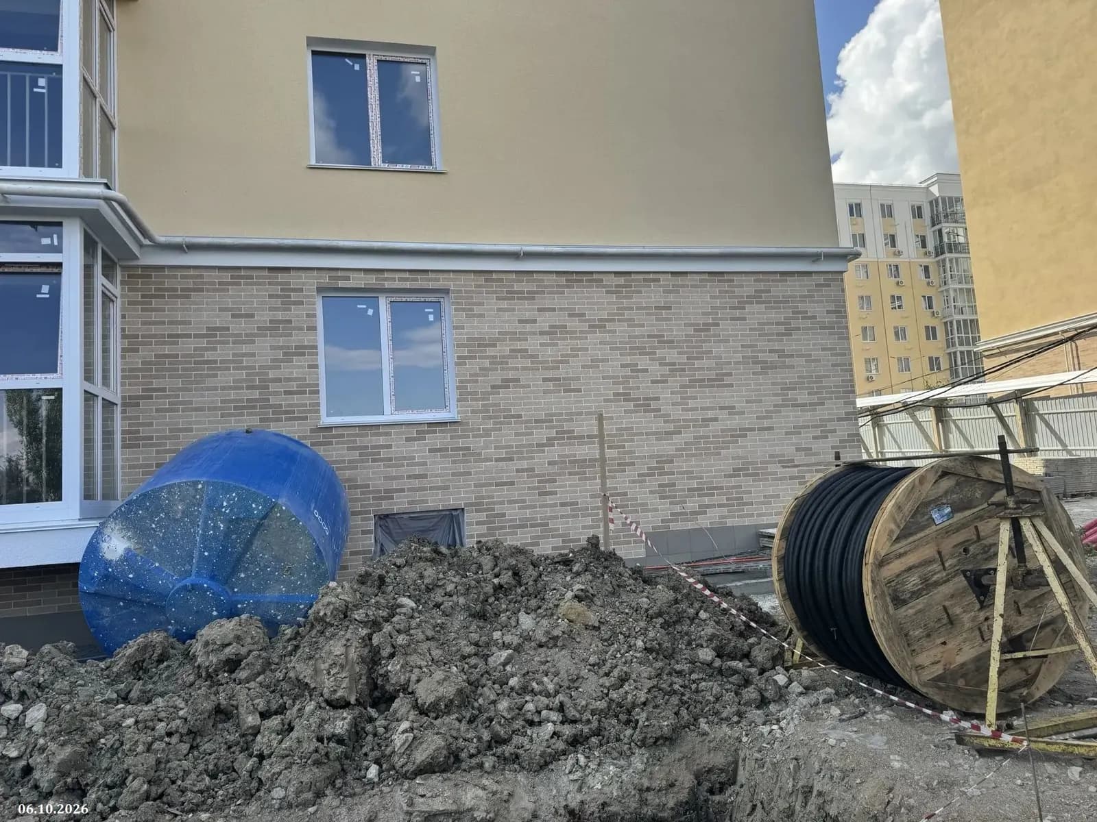 Утёсов: ход строительства, октябрь 2026