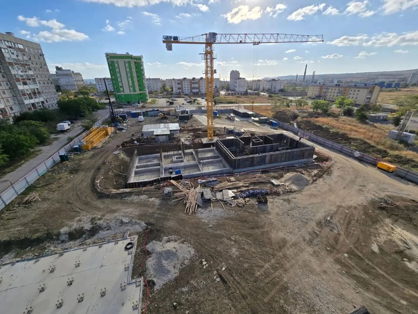 Сансет: ход строительства, октябрь 2026