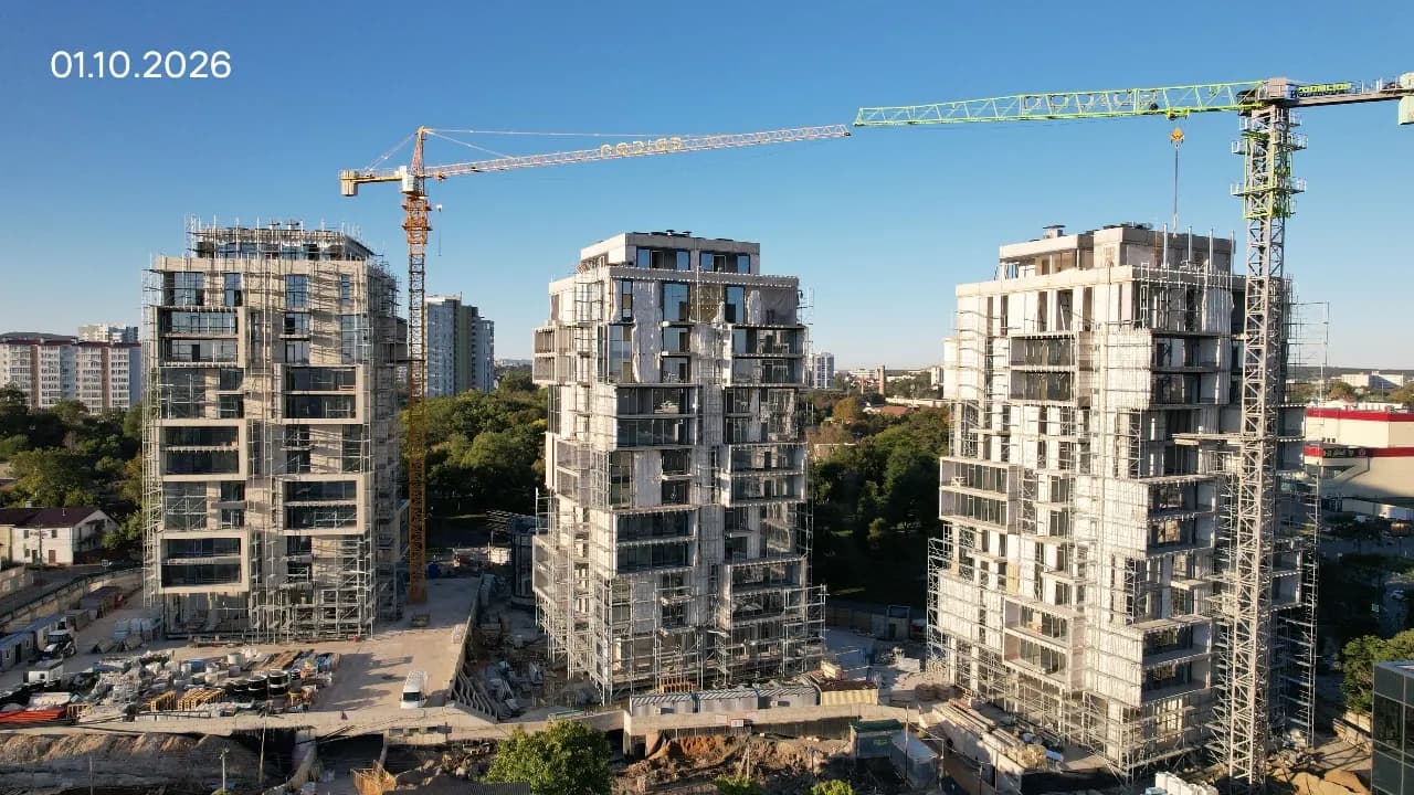 Эдикон Парк: ход строительства, октябрь 2026